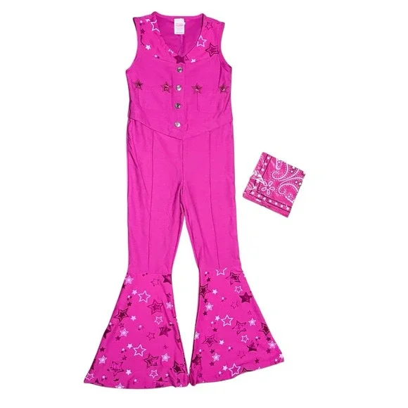 Spirit Western Barbie the Movie Halloween Costume Youth Size Small 4-6 New - Picture 2 of 11